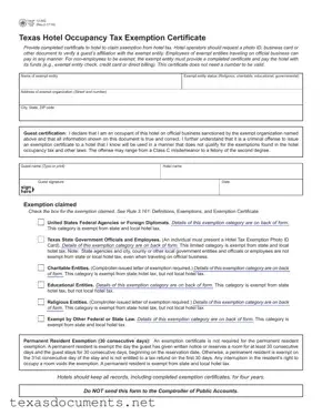 Fill Your Texas 12 302 Form