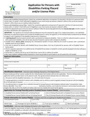Fill Your Texas Parking Vtr 214 Form