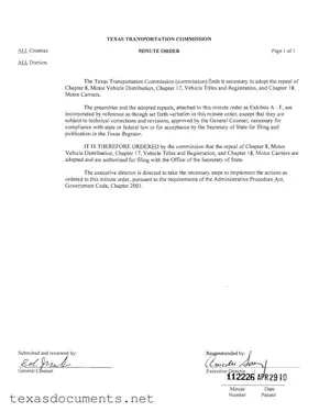 Fill Your Texas Temporary Tags Form
