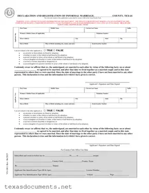 Fill Your Texas Vs 180 1 Form