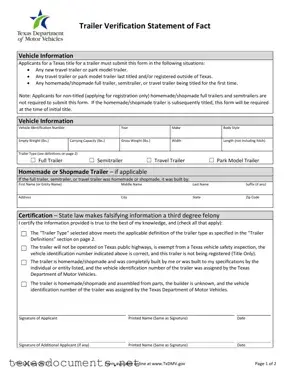 Fill Your Texas Vtr 141 Form