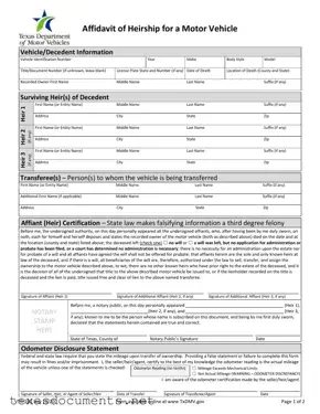 Fill Your Texas Vtr 262 Form
