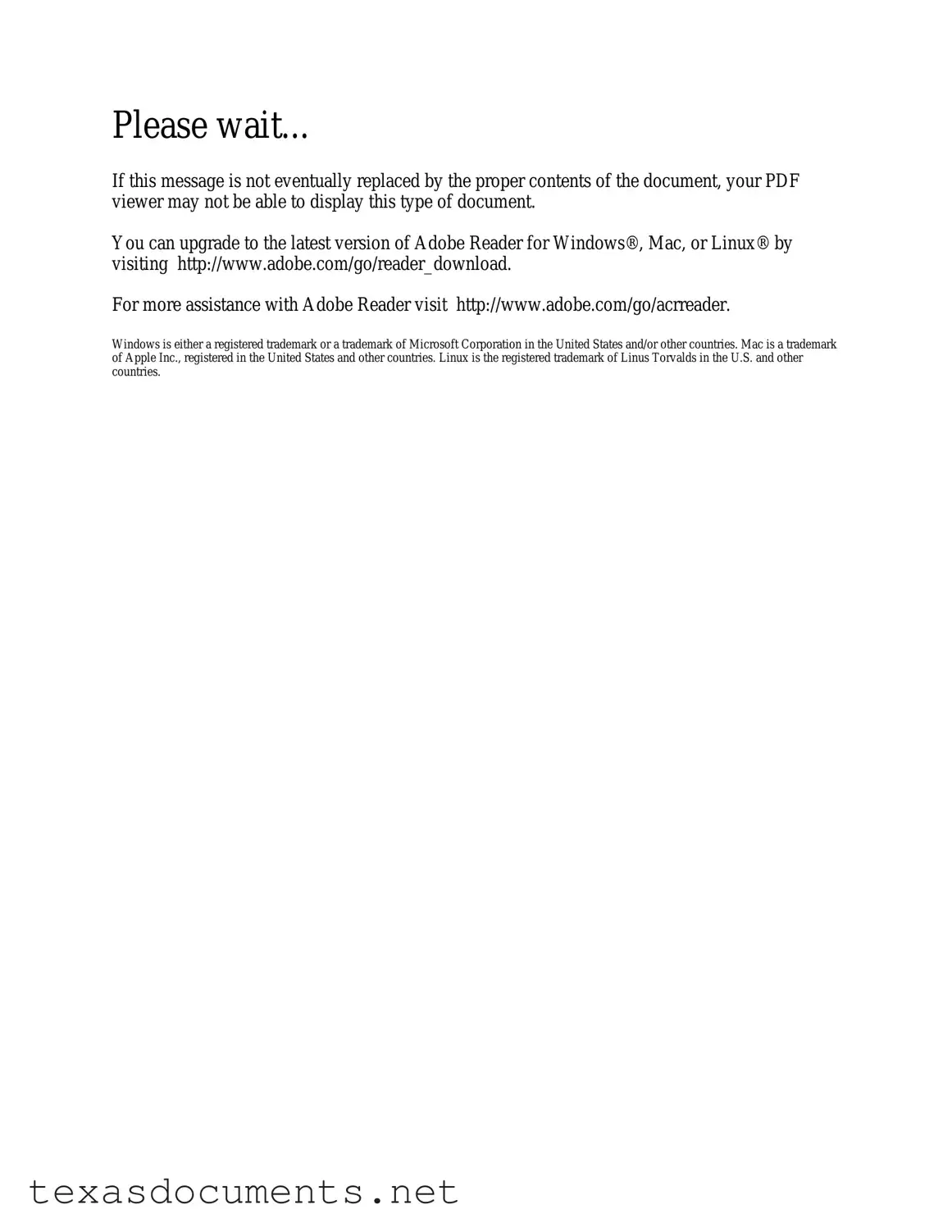Fill Your Texas 3071 Form