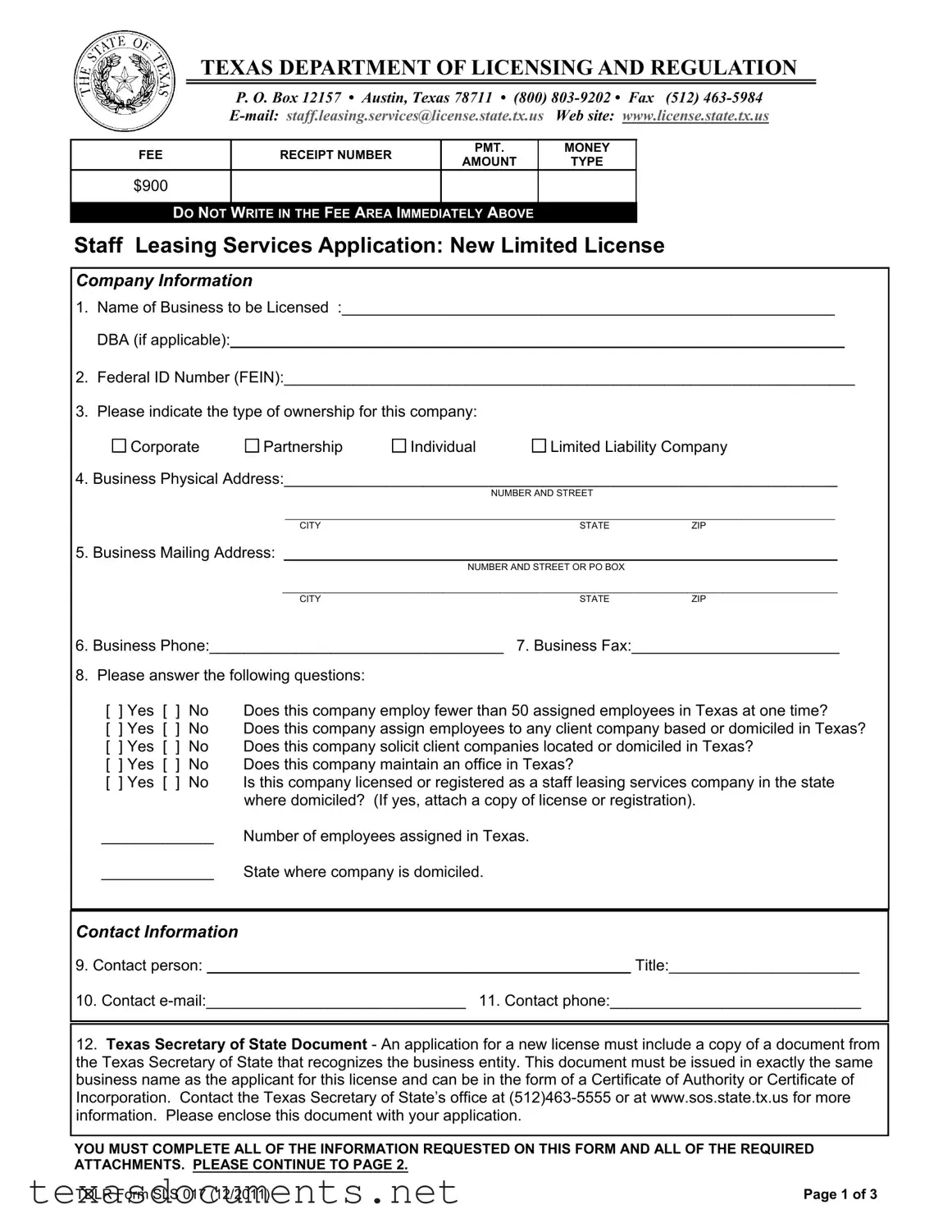 Fill Your Texas Vtdlr Sls 017 Form